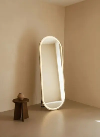 2x LED Badkamerspiegel 160×60 – Anti-Condens & 3 Lichtkleuren – Staand of Hangend, VIDI, Sveya – kavel bij Onlineveilingmeester, Hoogeveen