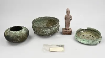 4x Archeologische opgraving – kavel bij Twents Veilinghuis