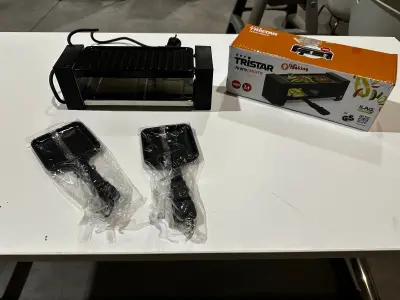 Een DUO TRISTAR-raclette – kavel bij Auctionline, Anderlecht
