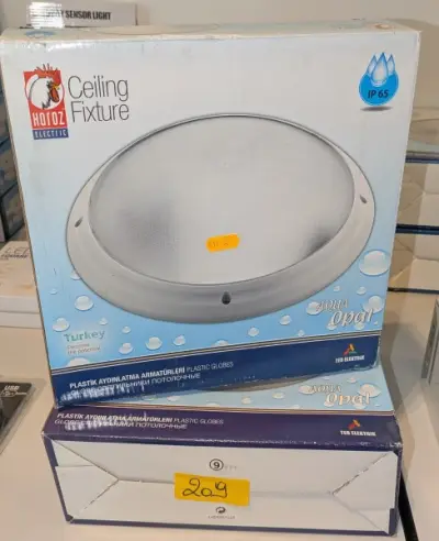 2 lichtgevende bollen voor de badkamer – kavel bij Auctionline, Anderlecht