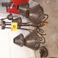 Metalen luster – kavel bij BOPA Auctions, Ieper