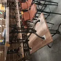Rechthoekige horeca tafel. 2 stuks – kavel bij BOPA Auctions, Ieper
