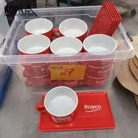 Royco soeptassen en schoteltjes – kavel bij BOPA Auctions, Ieper
