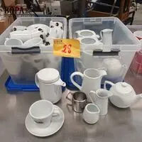 Koffie-en theeservies – kavel bij BOPA Auctions, Ieper