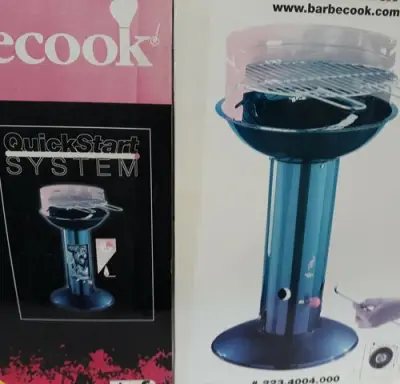1 x BBQ basic gelakt 40 cm Barbecook – kavel bij Belga Veilingen, Oudsbergen