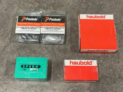 Haubold en Paslode bevestigingsmateriaal set 5-delig – kavel bij XL Auctions