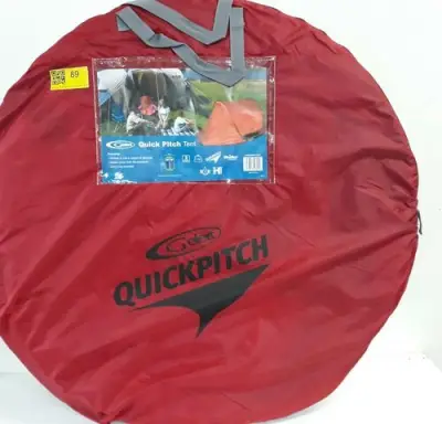 1 x Kampeertent 2 personen Gelert Quick pitch tent – kavel bij Belga Veilingen, Oudsbergen