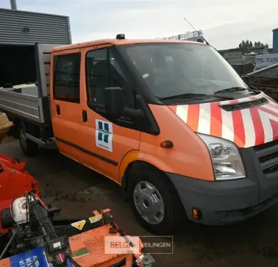 FORD TRANSIT lichte vrachtwagen met laadbak – kavel bij Belga Veilingen