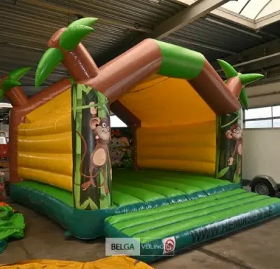 Springkasteel met blower – kavel bij Belga Veilingen