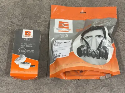 Securx halfgelaatsmasker met twin filters – kavel bij XL Auctions