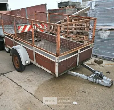 Aanhangwagen – kavel bij Belga Veilingen