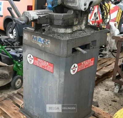 MACC cirkelzaagmachine – kavel bij Belga Veilingen