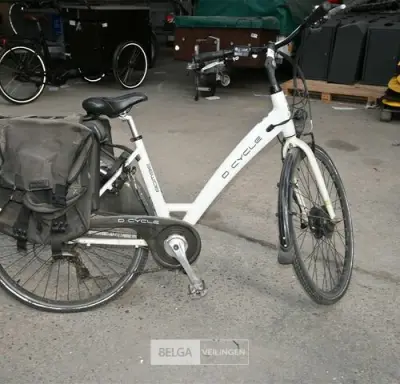 Elektrisch damesfiets D-CYCLE – kavel bij Belga Veilingen