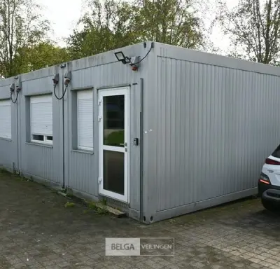 Klascontainer – kavel bij Belga Veilingen