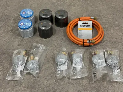 Toebehoren voor gasbrander set 13-delig – kavel bij XL Auctions
