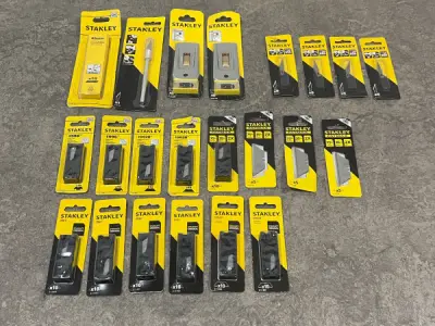 Stanley reservemesjes set 22-delig – kavel bij XL Auctions