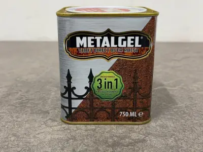 6x Metalgel 3-in-1 rood glans lak 750ml – kavel bij XL Auctions