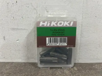 20x Hikoki powerbit TX-40 10-pack – kavel bij XL Auctions