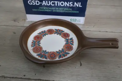Vintage Figgjo Flint Flameware ovenschaaltje' – kavel bij GSD Auctions, Zoeterwoude