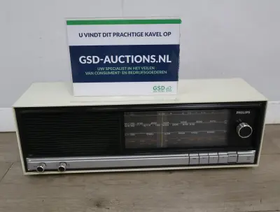 Philips vintage radio – kavel bij GSD Auctions, Zoeterwoude