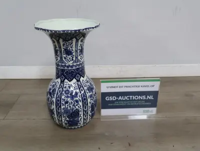 Porseleinen Vaas - Boch – kavel bij GSD Auctions, Zoeterwoude