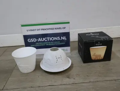 Porsgrund waxinelichthouder – kavel bij GSD Auctions, Zoeterwoude