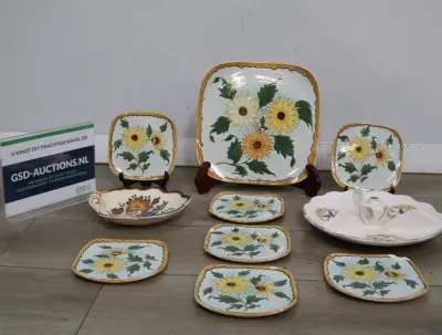 Flora Holland - Goudsplateel Servies – kavel bij GSD Auctions, Zoeterwoude