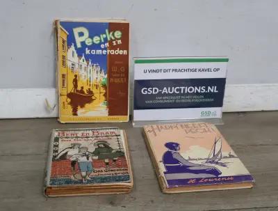 Drie vintage Nederlandse kinderboeken – kavel bij GSD Auctions, Zoeterwoude