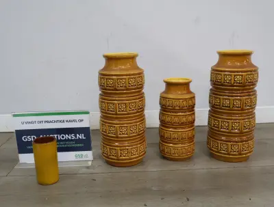 Set West Germany Vazen - Vintage Jaren '60 – kavel bij GSD Auctions, Zoeterwoude