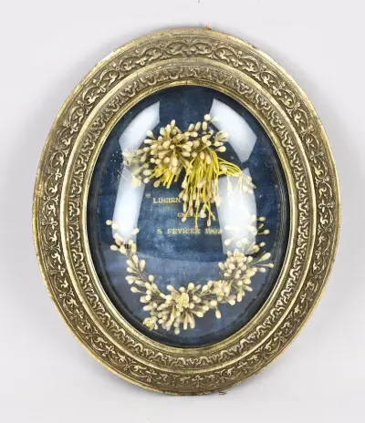 Diorama onder bolglas – kavel bij Twents Veilinghuis