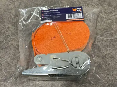 20x Konvox spanband met ratel 25mm x 5m – kavel bij XL Auctions
