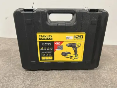 Stanley FatMax schroefklopboormachine V20 18V SFMCD715D2A-QW – kavel bij XL Auctions