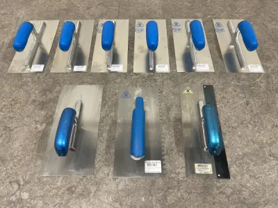 Jung stuc- en tegelspanen set 9-delig – kavel bij XL Auctions