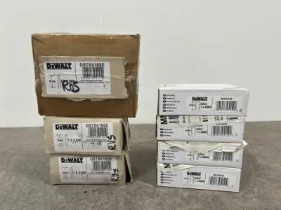 DeWalt nietjes set 7-delig – kavel bij XL Auctions