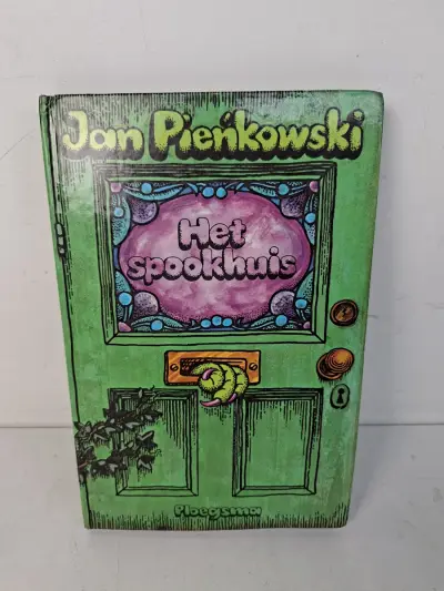 Zeldzame Vintage Klassieker: "Het Spookhuis" van Jan Pieńkowski – Uniek Pop-up Boek – kavel bij De Kringwinkel, Waardamme