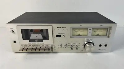 Technics Stereo Cassette Deck 616 vintage cassettespeler – kavel bij De Kringwinkel, Waardamme