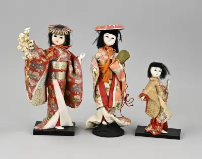 3x Japanse pop – kavel bij Twents Veilinghuis