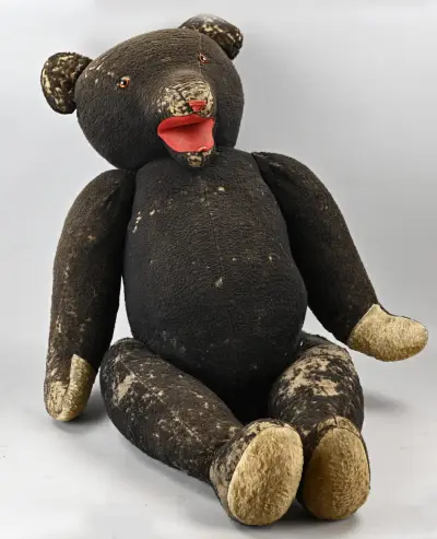 Grote teddybeer, 140 cm – kavel bij Twents Veilinghuis