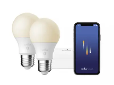 3x Nordlux Led lamp 2-pack Smart Start kit E27 – kavel bij XL Auctions