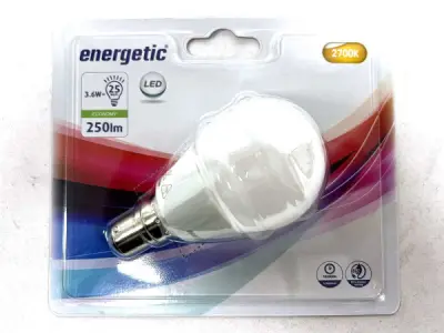 60x Energetic LED-lamp B15 – kavel bij XL Auctions