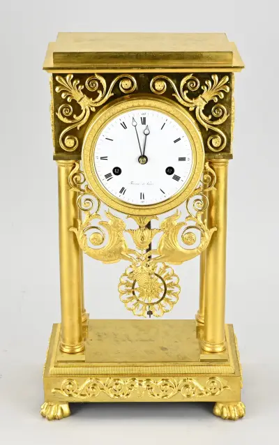 Franse pendule – kavel bij Twents Veilinghuis