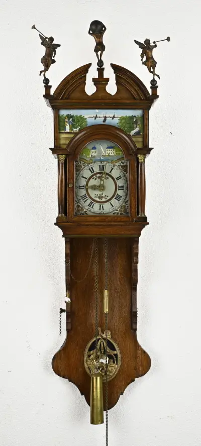 Notaris staartklok, 1820 – kavel bij Twents Veilinghuis