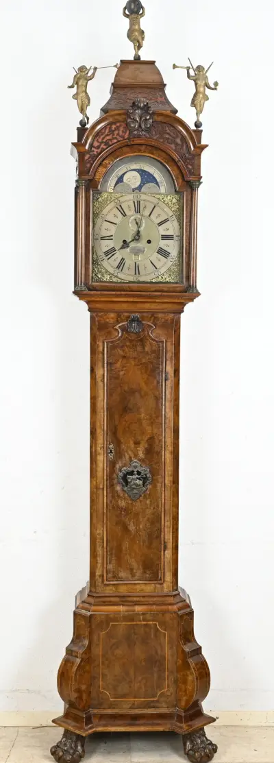 A'dams staand horloge, H 280 cm – kavel bij Twents Veilinghuis