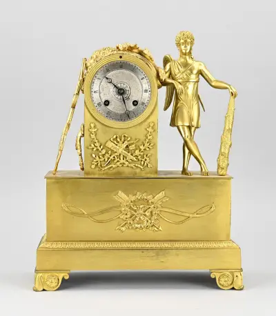 Franse empire pendule, 1820 – kavel bij Twents Veilinghuis