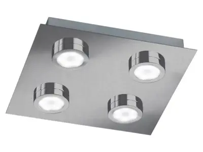 3x WOFI LED Plafondlamp VENETA – kavel bij XL Auctions