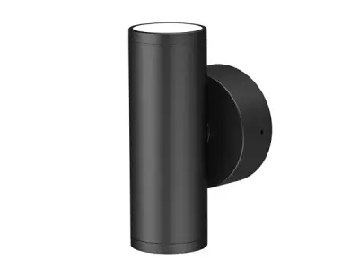 2x Opple wandspot Led zwart 20W 4000K IP65 – kavel bij XL Auctions