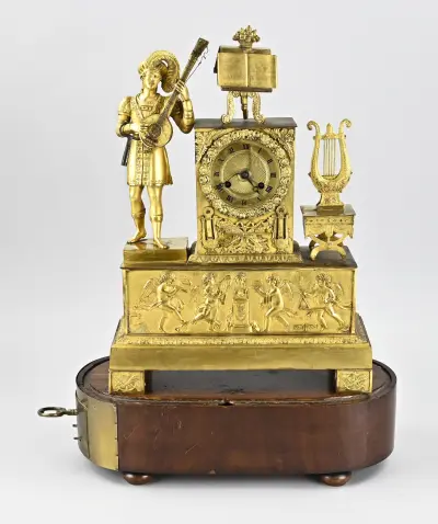 Empire pendule, 1820 – kavel bij Twents Veilinghuis