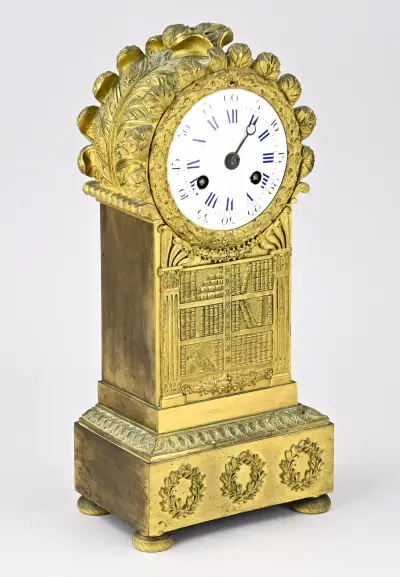 Franse pendule, 1820 – kavel bij Twents Veilinghuis