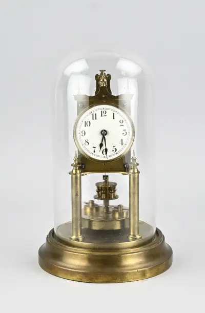 Gustav Becker, Jaar-pendule – kavel bij Twents Veilinghuis