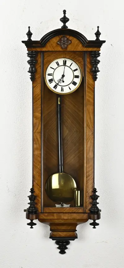 Weense regulateur, 1880 – kavel bij Twents Veilinghuis